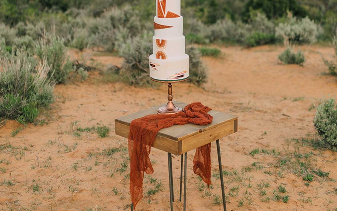 Cake Serving Table